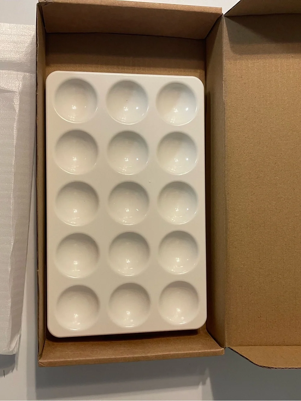 NWT White 12-Cavity Round Mold Tray - Standard cake pops